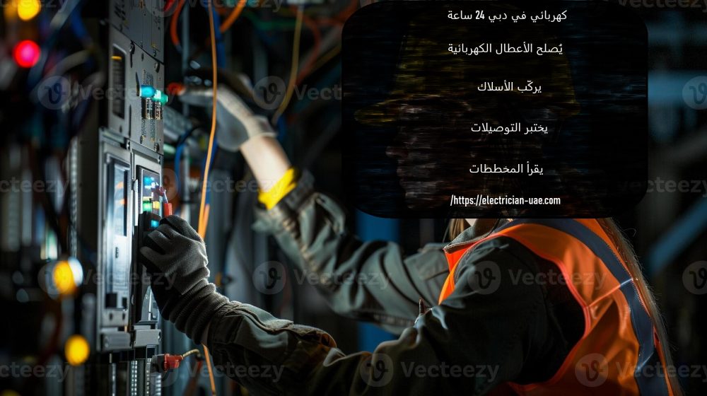 كهربائي في دبي 24 ساعة